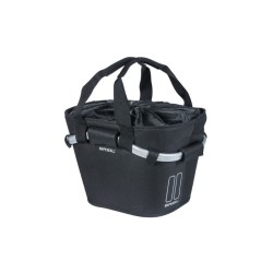 Basil front basket black Carry All 15L