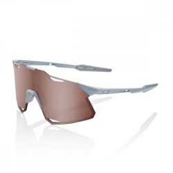 Lunettes de vélo 100% Hypercraft Matt Stone Grey - Hiper Crimson Silver