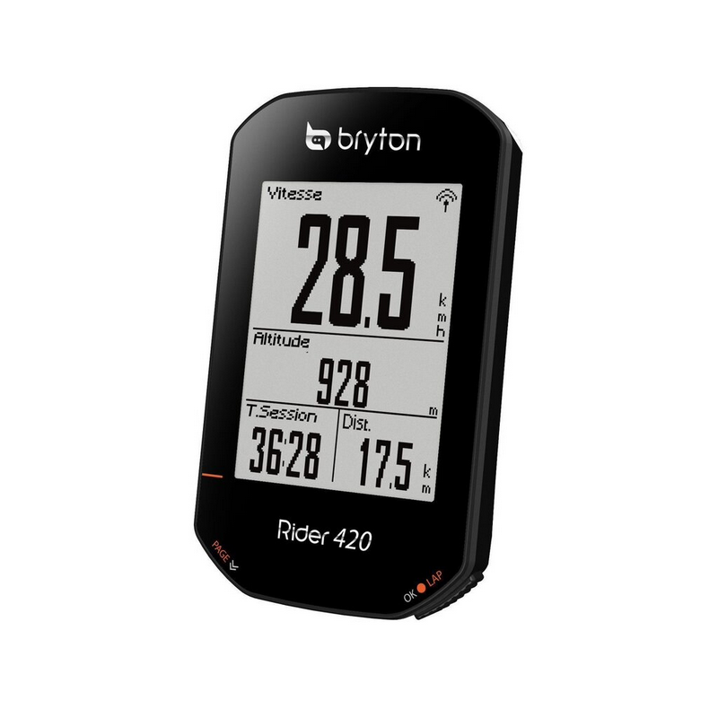 Compteur GPS Bryton Rider 420 H FC inclus Reve de Velo