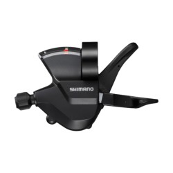 Manette de changement de vitesses Shimano SL-M315-2L 2 vitesses Rapidfire Plus Gauche Avec Indicateur