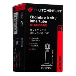 Chambre à air Hutchinson 16"x1.70-2.35 Valve Schrader