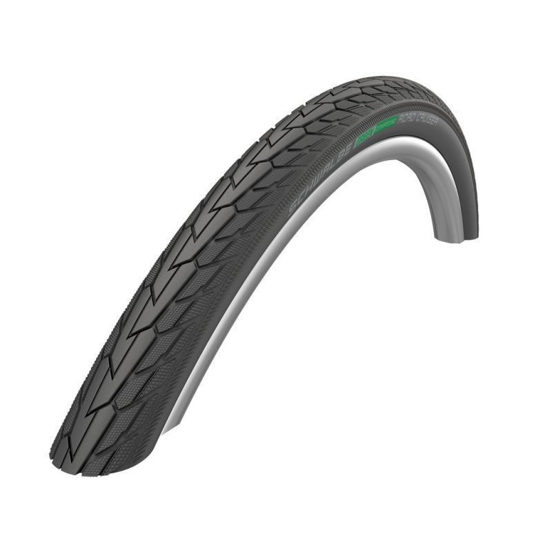 Pneu Schwalbe Road Cruiser 26x1.75 K-Guard Green Compound HS484 Twinskin Rigide