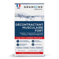 Décontractant Musculaire Fort Granions - 20 comprimés