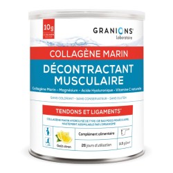 Muscular relaxant - Collagen Marin Powder - 300 g - Saveur Citron