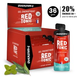 Gel énergétique Overstims Red Tonic Menthe - Eucalyptus 34g