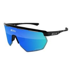 Lunettes Scicon Aerowing Black Gloss / Multimirror Blue