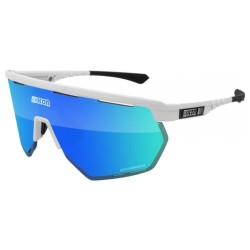 Lunettes Scicon Aerowing White Gloss / Multimirror Blue