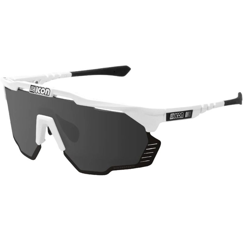 Lunettes Scicon Aeroshade Kunken White Gloss / Multimirror Silver