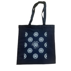 Tote Bag Rêve de vélo Noir