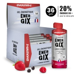 Gel énergétique Overstims Energix Fruits rouges 35g