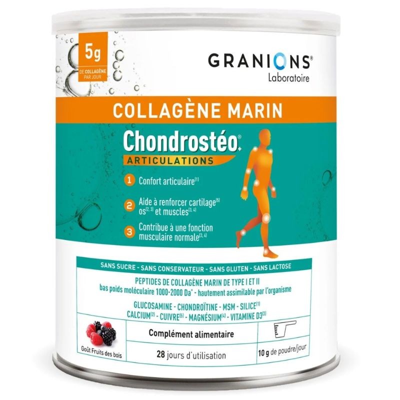 Chondrostéo+ Collagène Marin en poudre Granions