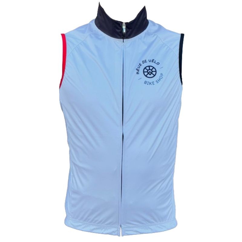 Gilet coupe vent sans manches Reve de velo Reve de Velo